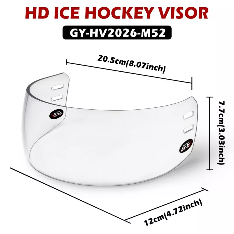 GYHOCKEY 公式リリース: 2026 HD アイスホッケー バイザー シリーズが全世界で販売開始